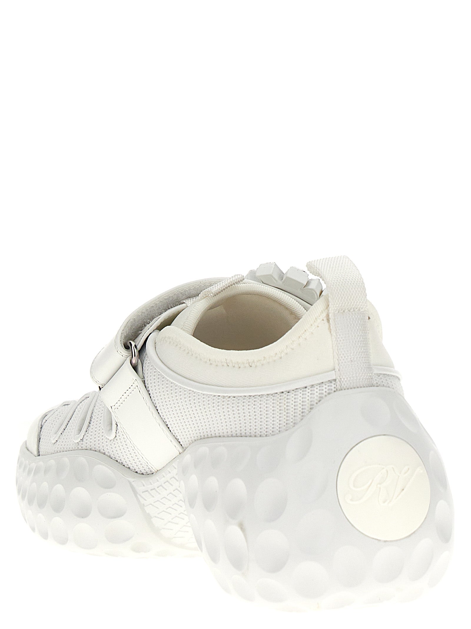 Roger Vivier 57% Polyamide sneaker in white — view 3