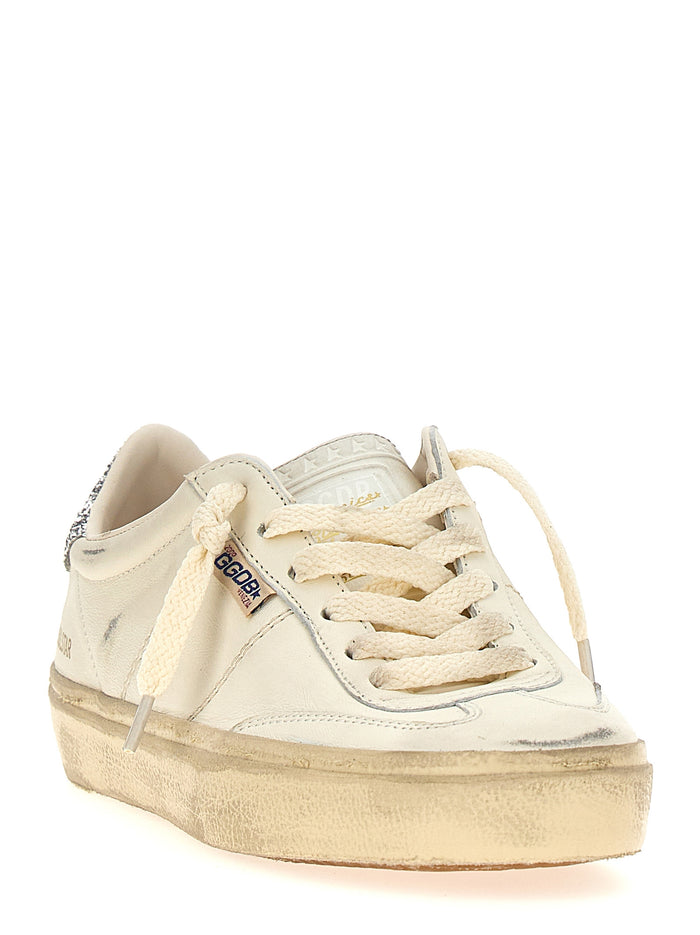 Golden Goose 84% ovine leather sneaker in white — view 2