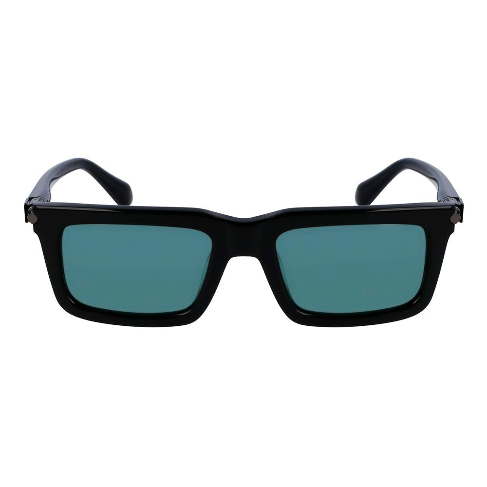 Ferragamo FESF2015S5320001AC Acetate sunglasses in black — view 2