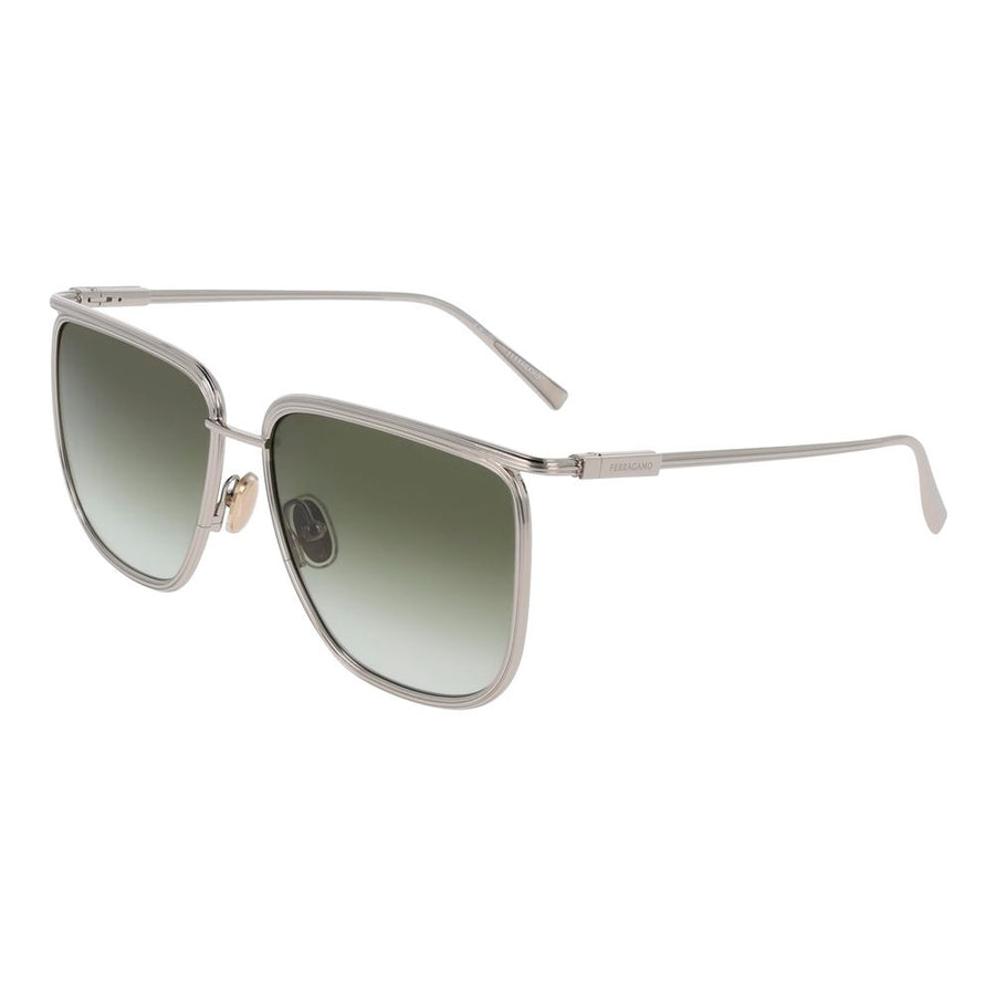 Ferragamo FESF324S5816750AC Metal sunglasses in gold