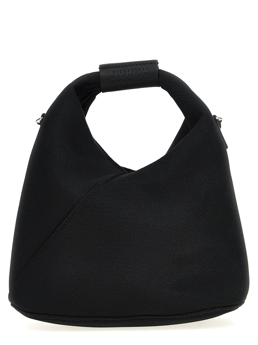 MM6 Maison Margiela 60% Polyester shoulder bag in black