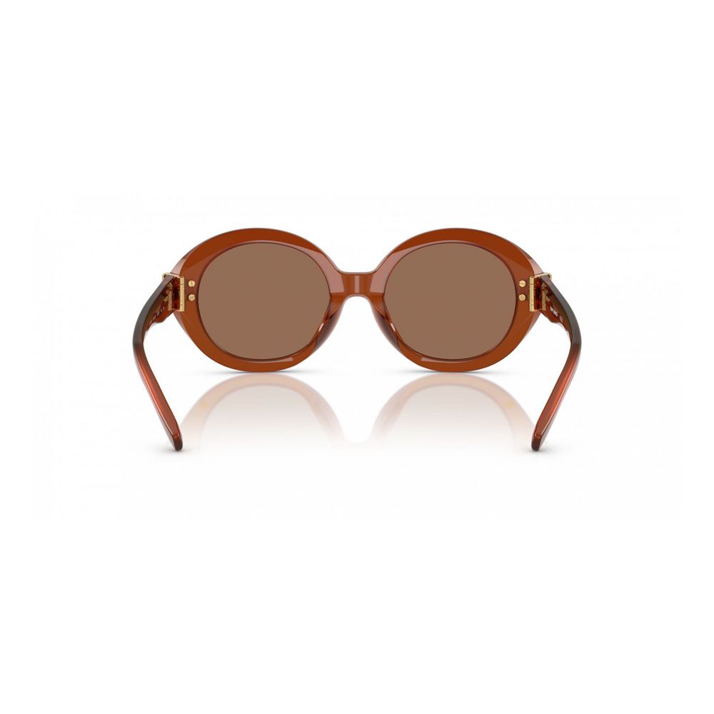 Tory Burch TBTY7210U317673AC Acetate sunglasses in brown — view 3