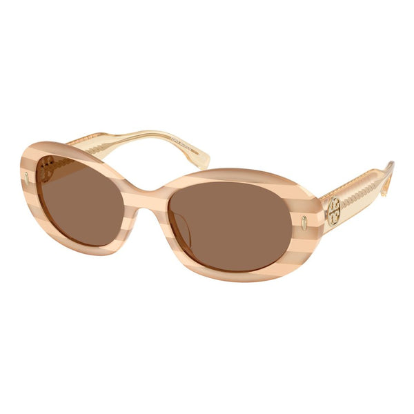 Tory Burch TBTY7214U318173AC Acetate sunglasses in brown