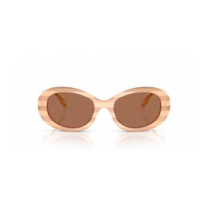 Tory Burch TBTY7214U318173AC Acetate sunglasses in brown — view 2