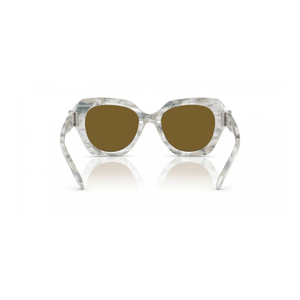 Tory Burch TBTY7215U318473AC Acetate sunglasses in beige — view 3