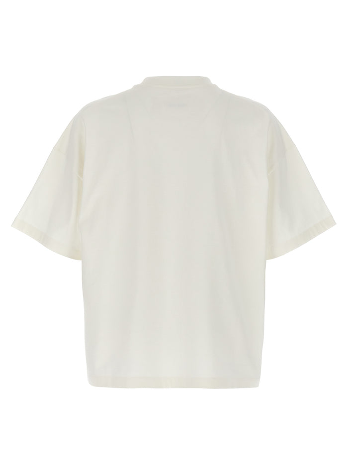 Jil Sander 100% cotton t-shirt in white — view 2