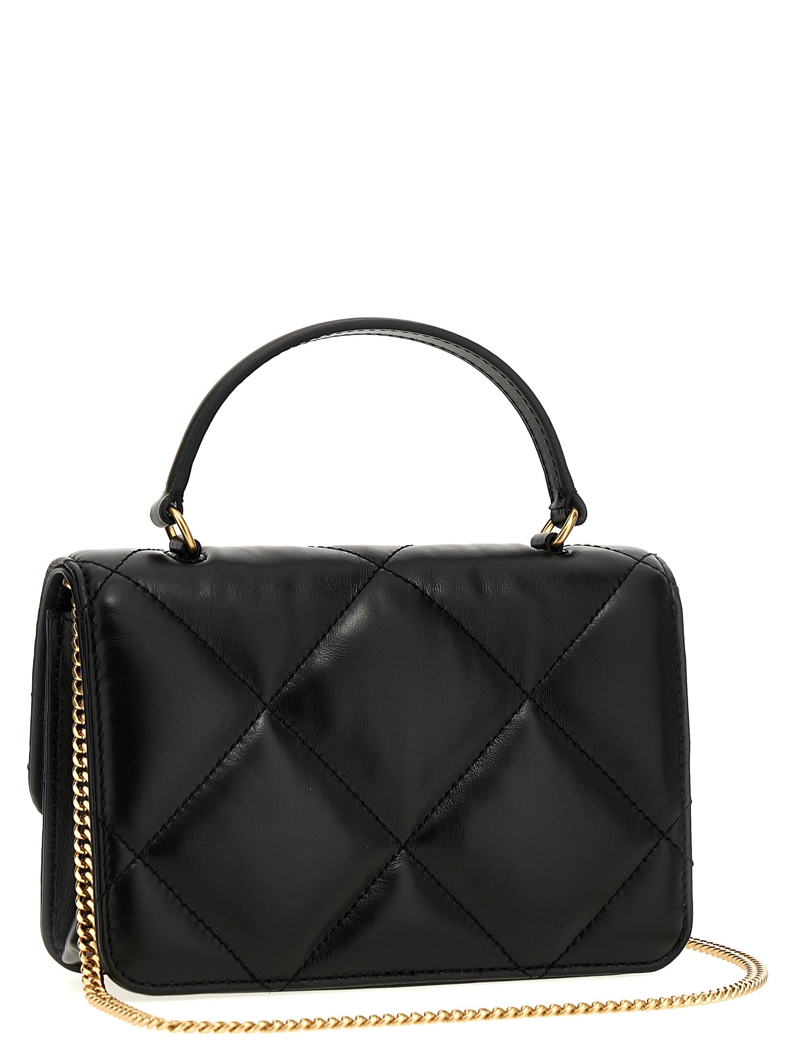 Black Cowhide Handbag Bag