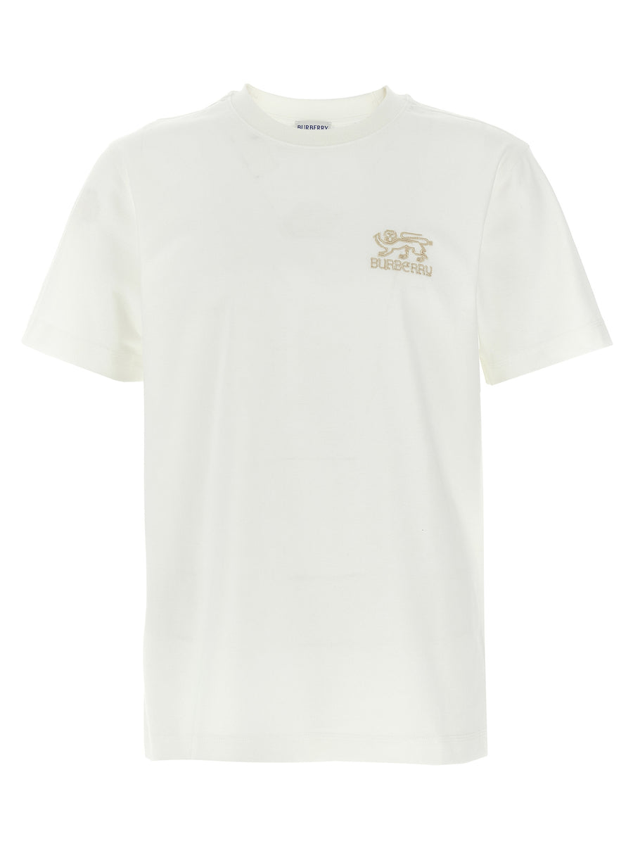 Burberry 100% cotton t-shirt in white