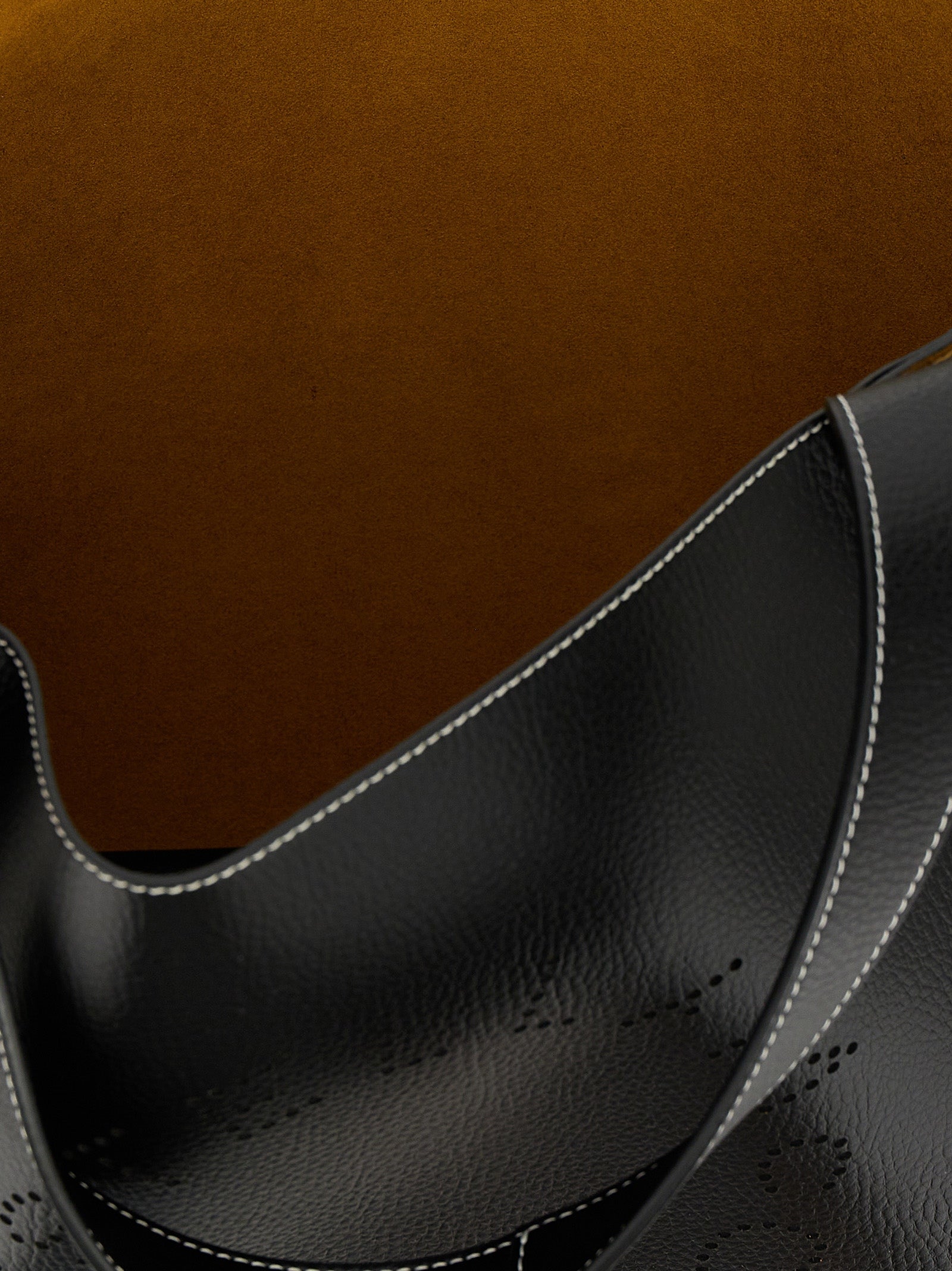 Stella McCartney 100% polyamide tote bag in black — view 4