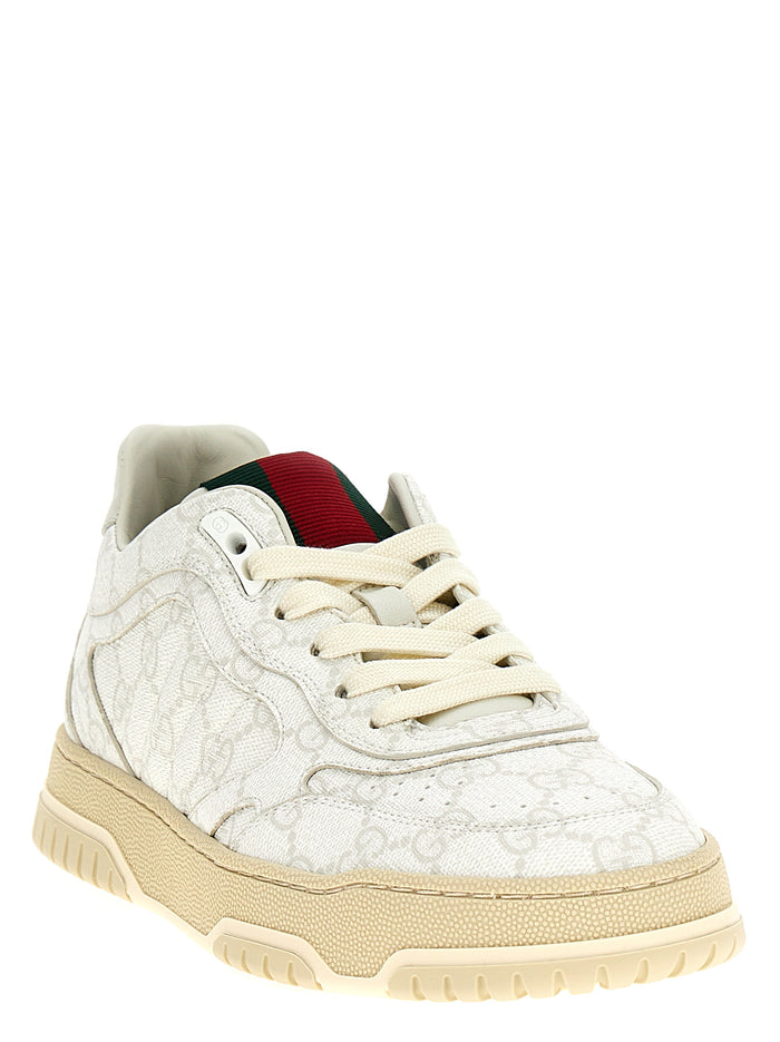 Gucci 60% polyurethane sneaker in white — view 2