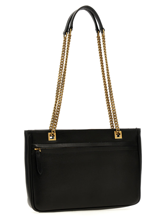 Multicolor Lamb Leather Tote Bag