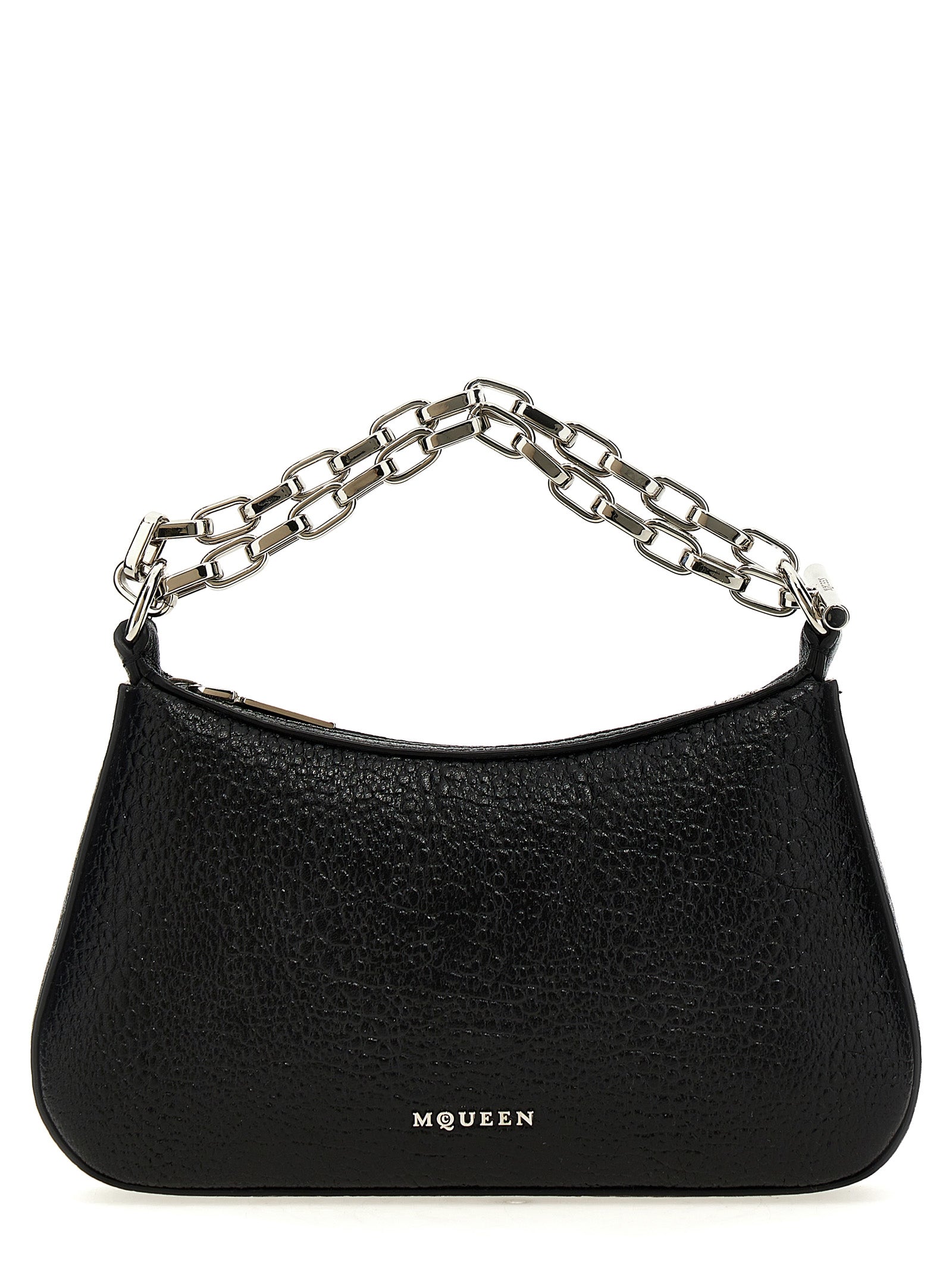 Black Lamb Leather Handbag Bag