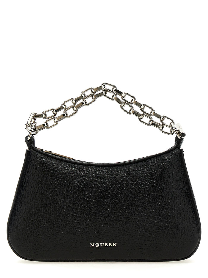 Black Lamb Leather Handbag Bag