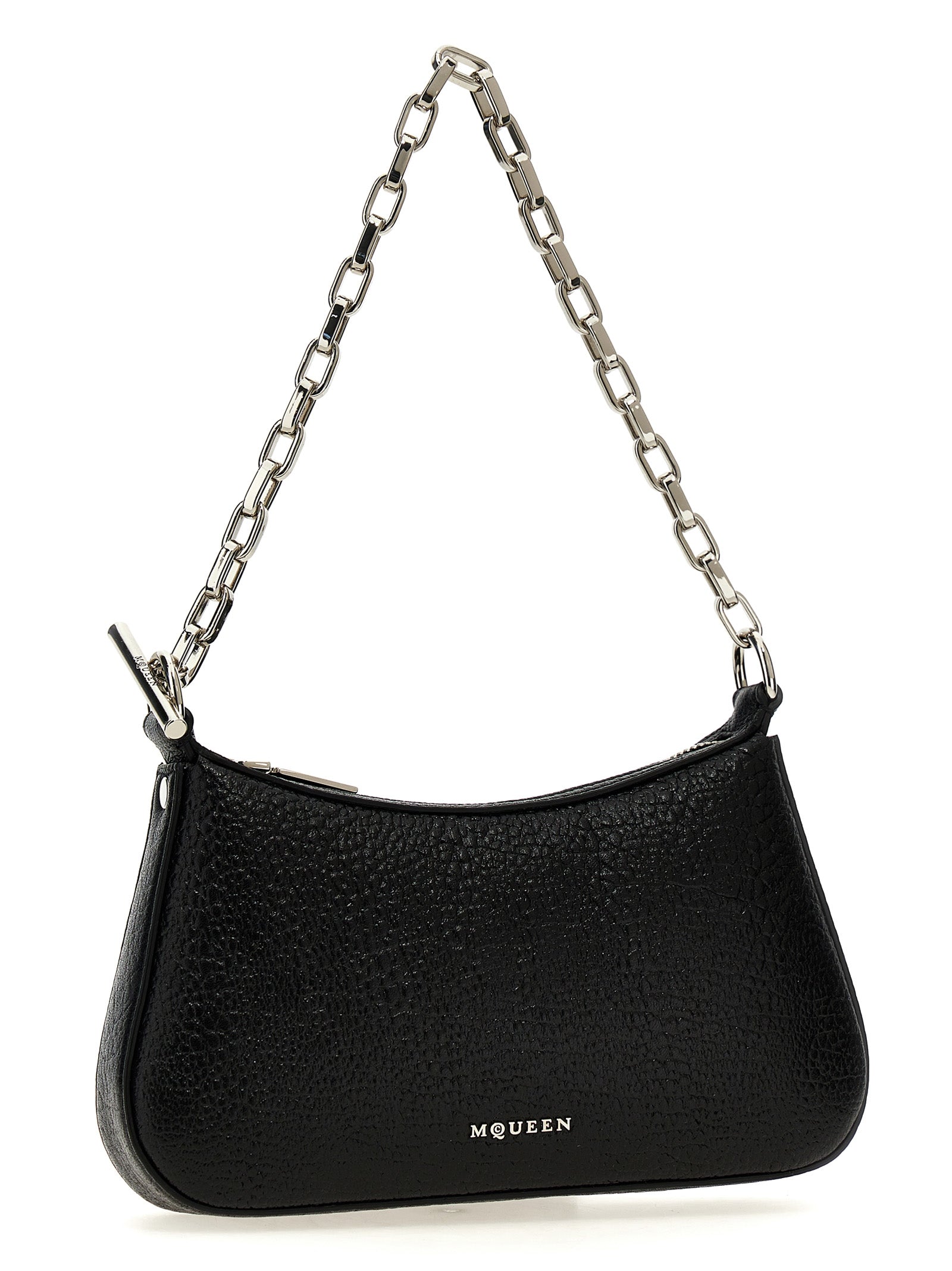 Black Lamb Leather Handbag Bag