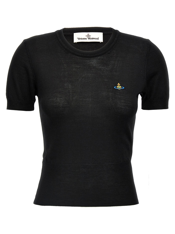 Vivienne Westwood 70% Wool t-shirt in black
