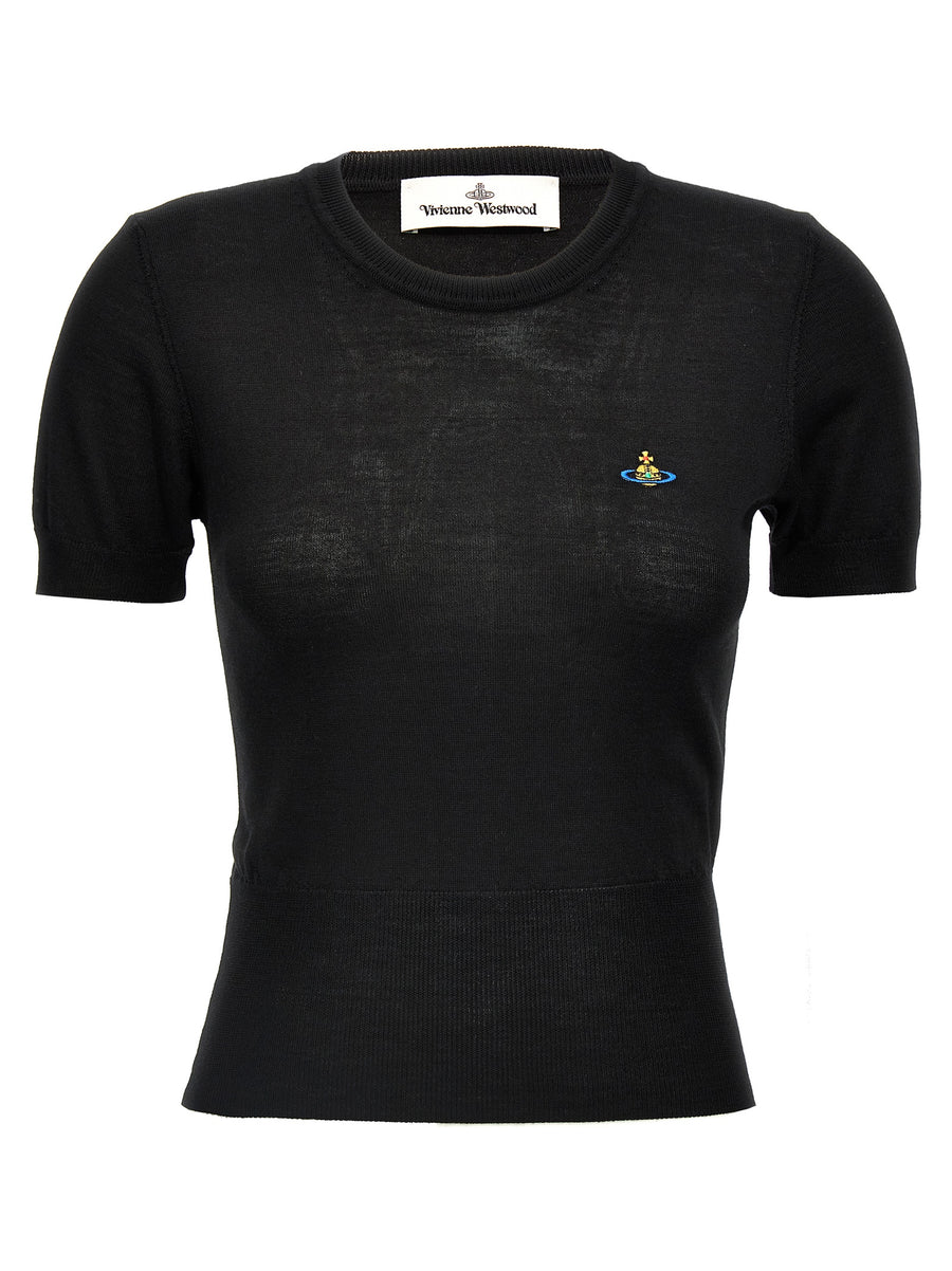 Vivienne Westwood 70% Wool t-shirt in black