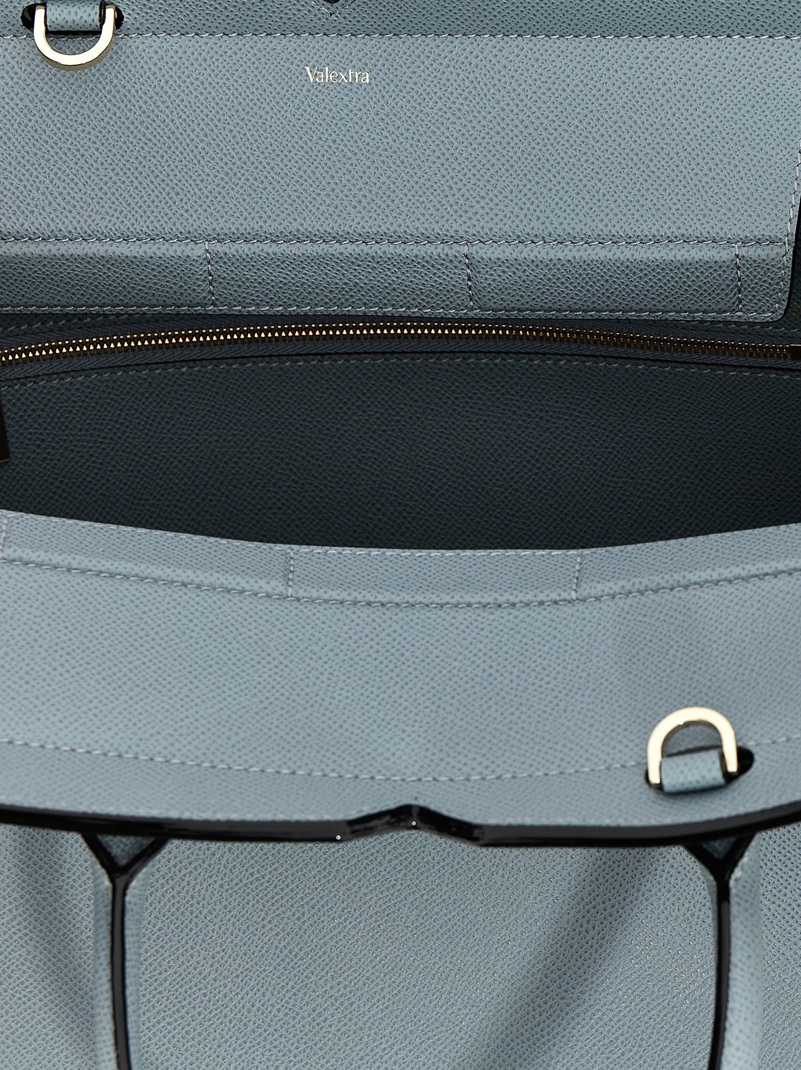 Gray Calfskin Handbag Bag