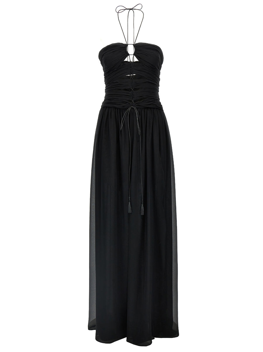 Tom Ford 100% silk dress in black