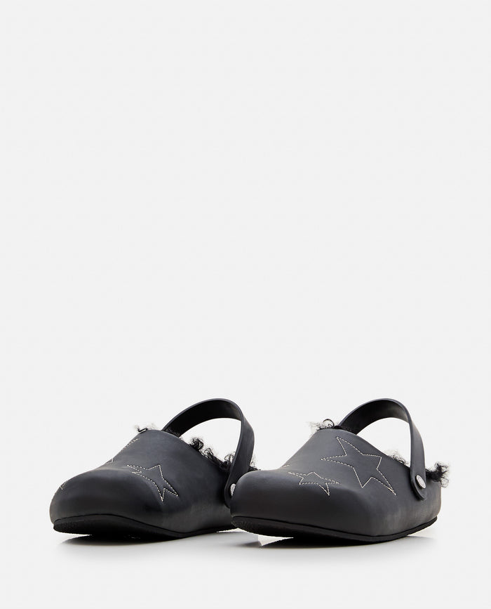 Stella McCartney Flat shoes Black Pl Pu