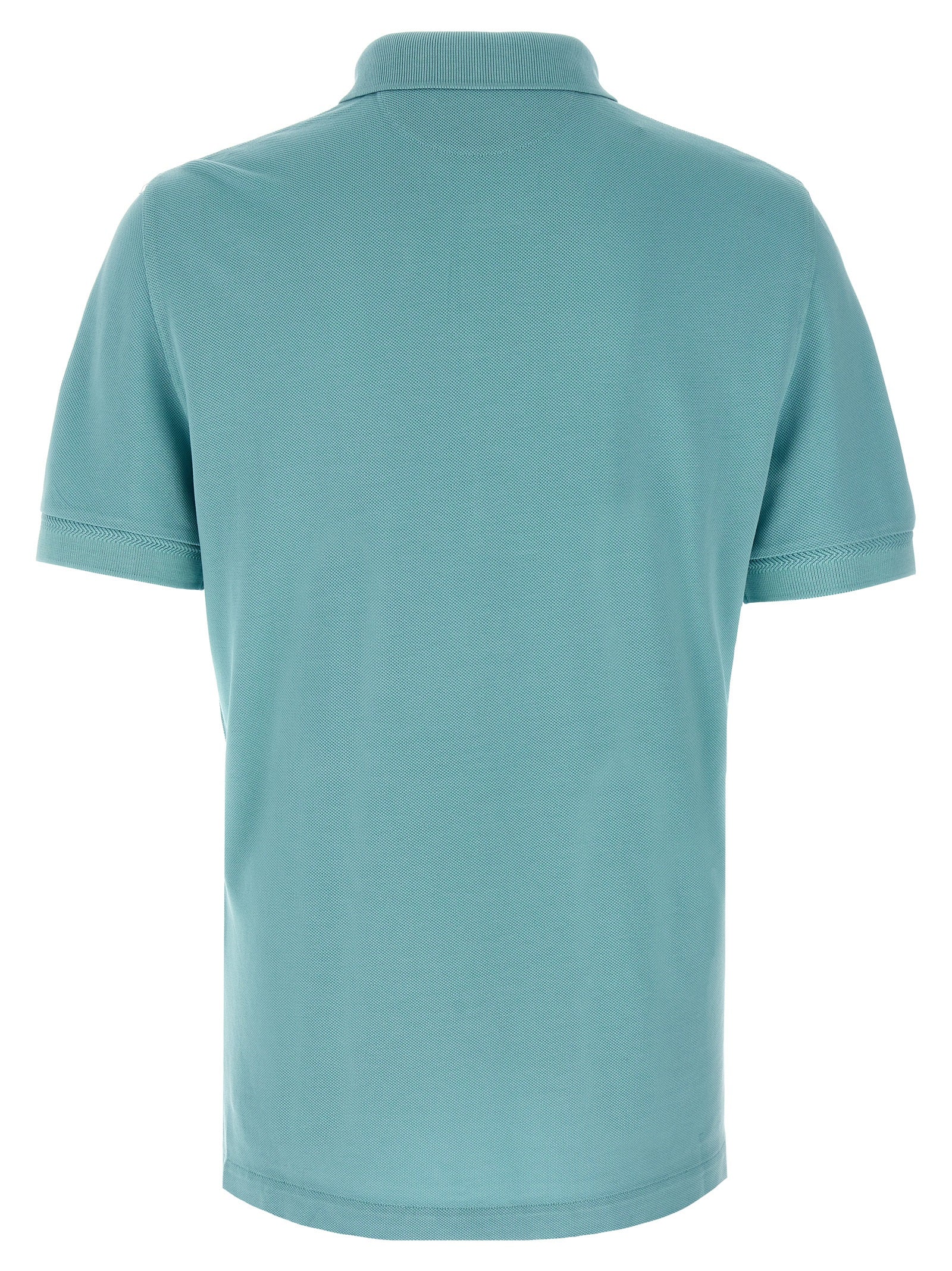 Tom Ford 100% Cotton polo in blue — view 2