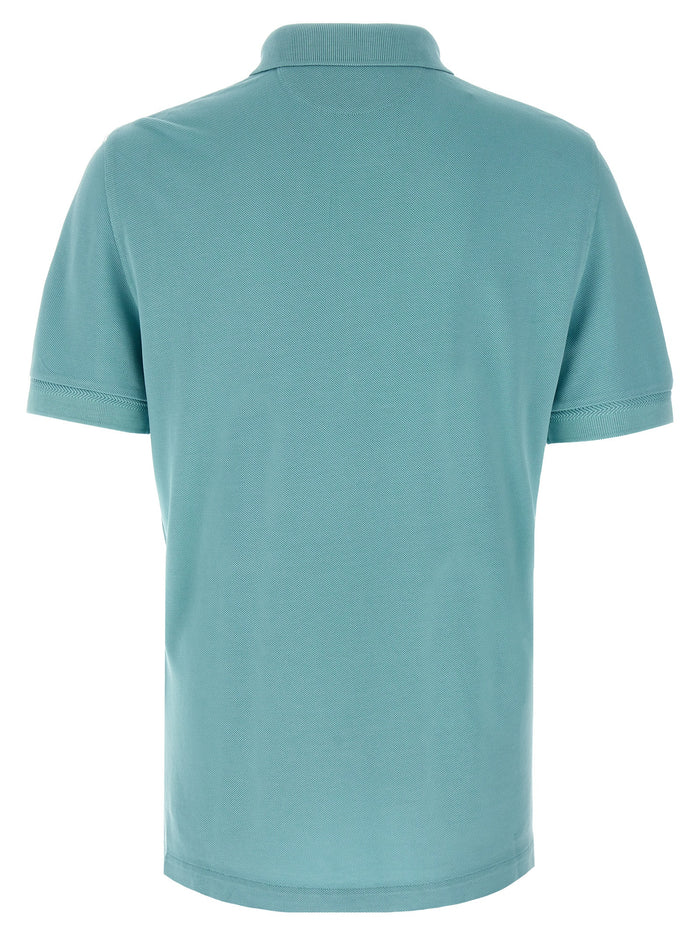 Tom Ford 100% Cotton polo in blue — view 2