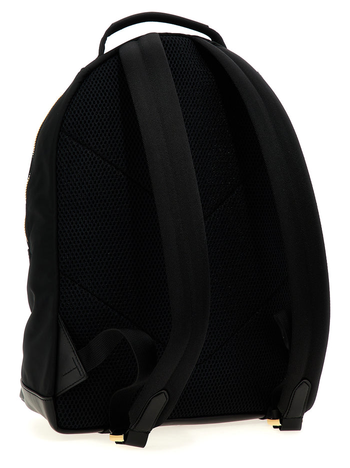 Tom Ford 80% Polyester backpack in black — view 2
