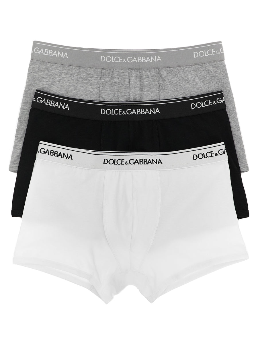 Dolce & Gabbana 95% cotton boxer shorts in multicolor