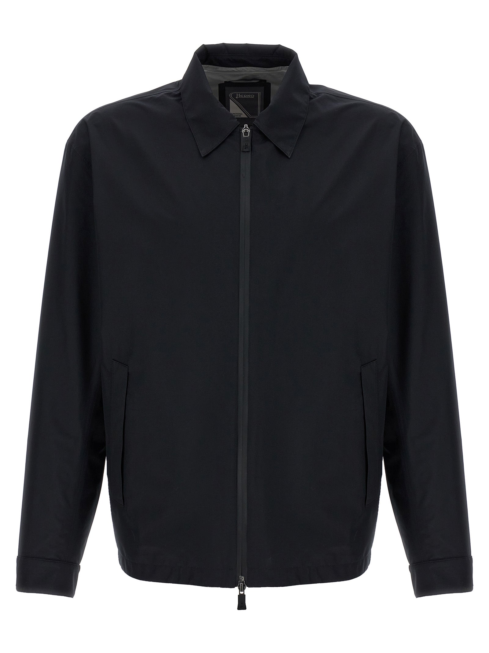 Herno 100% polyester jacket in black