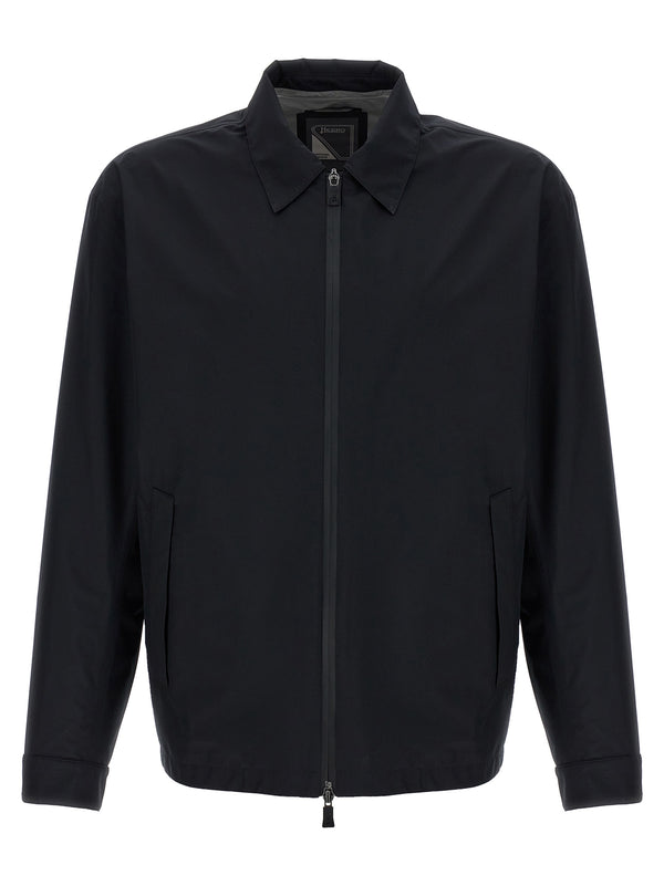 Herno 100% polyester jacket in black
