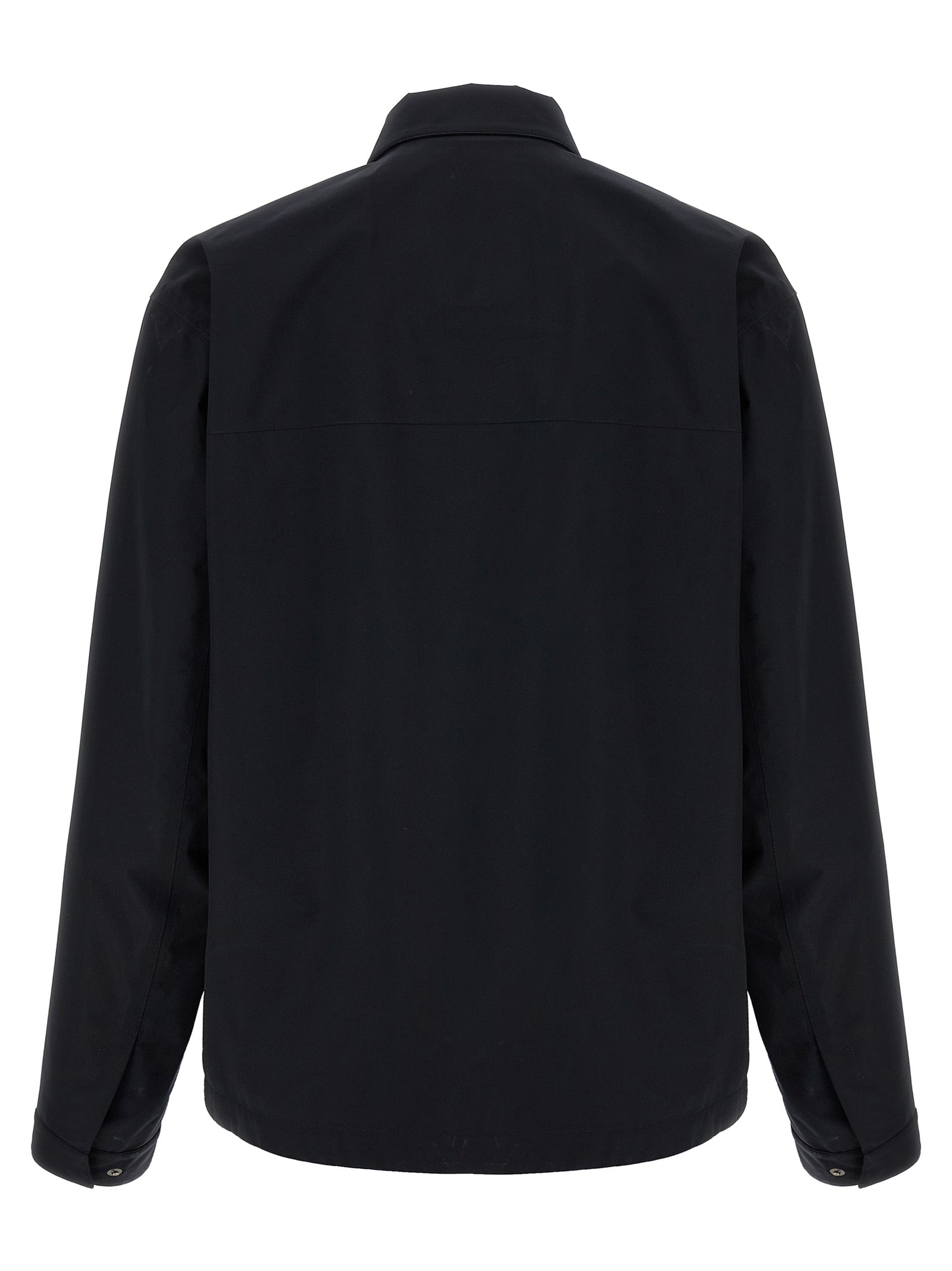 Herno 100% polyester jacket in black — view 2