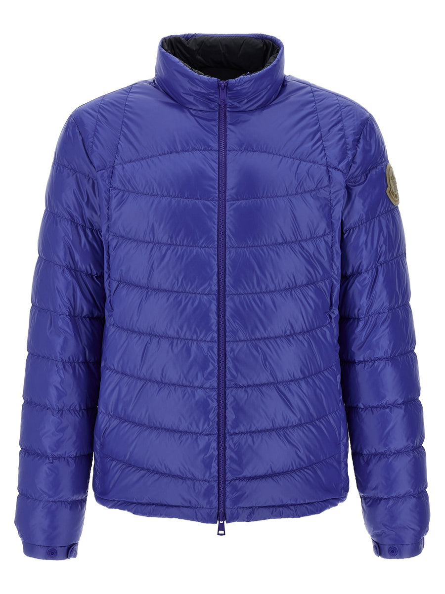 Moncler 100% Polyamide down jacket in blue