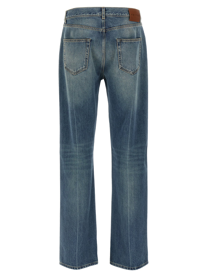 Alexander McQueen 100% Cotton jeans in blue — view 2