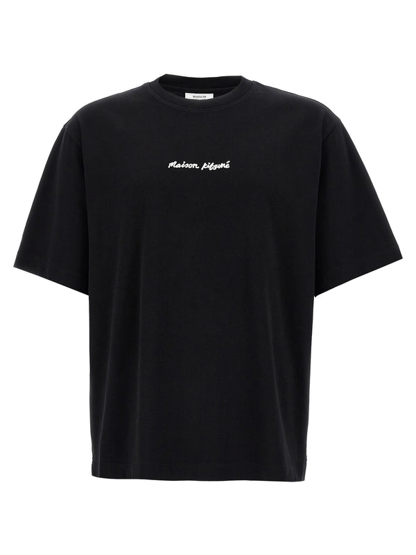 Maison Kitsuné 100% Cotton t-shirt in black