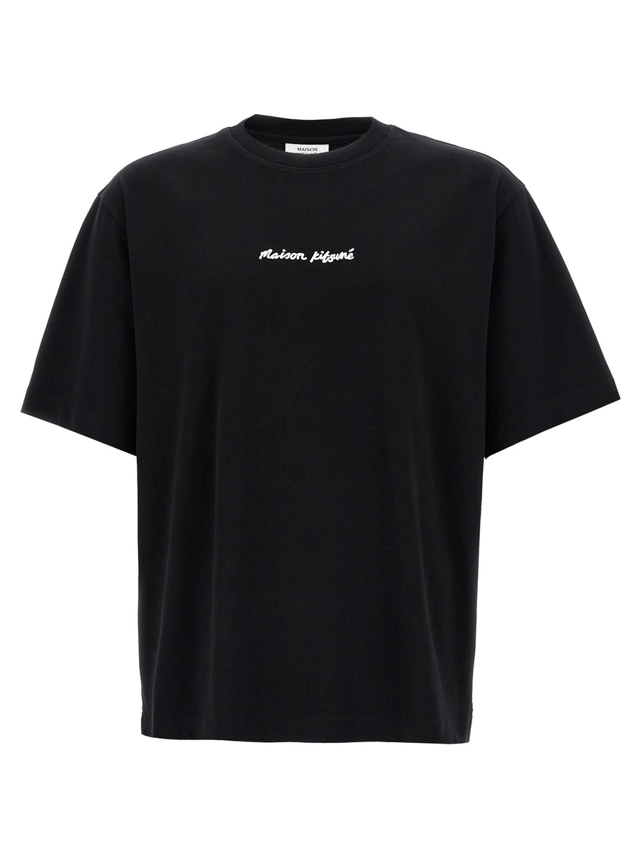 Maison Kitsuné 100% Cotton t-shirt in black