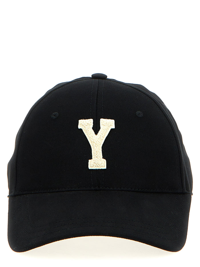 Saint Laurent SA306243BM 100% cotton baseball cap in black