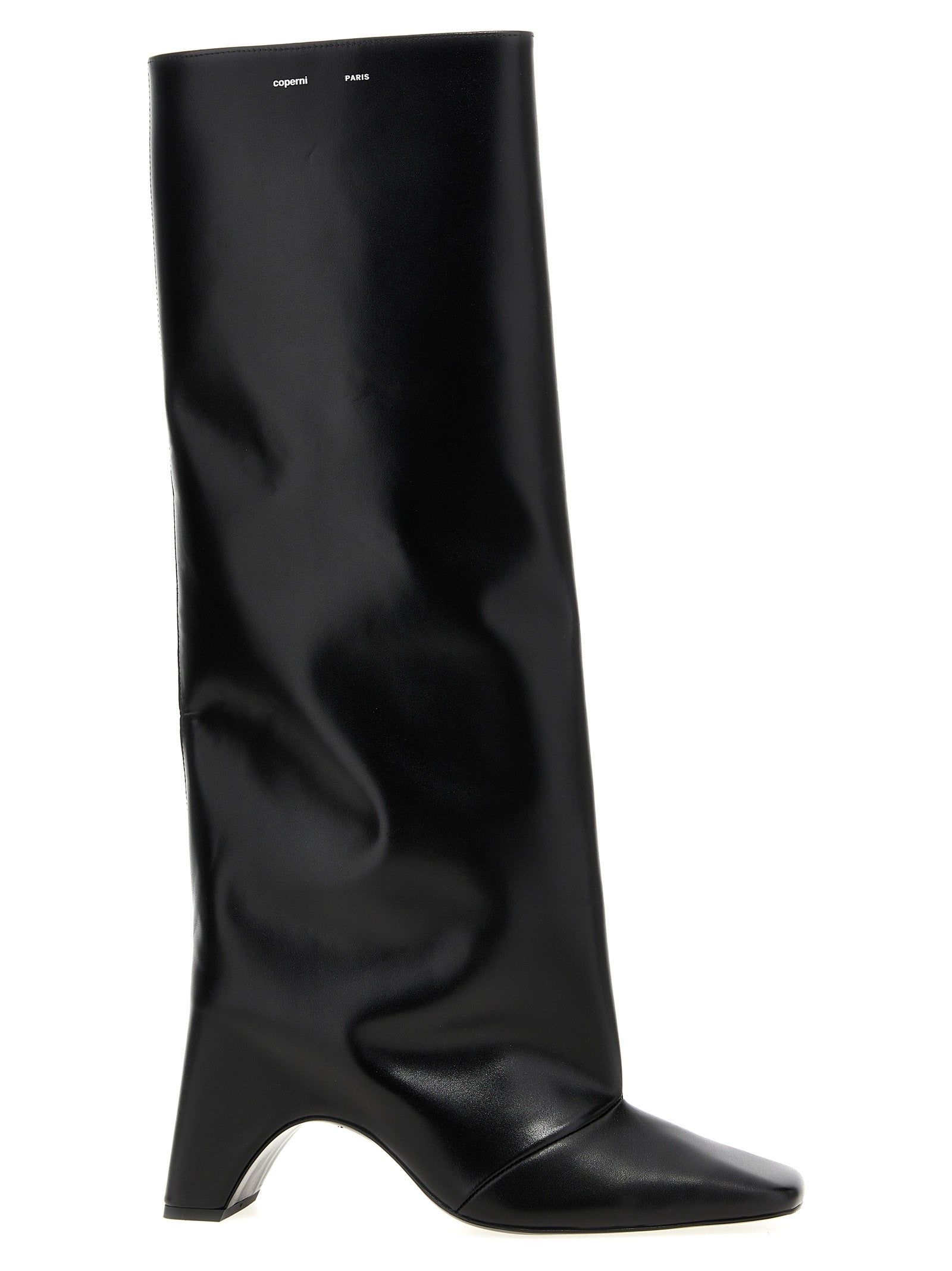 Coperni 100% cow leather boot in black