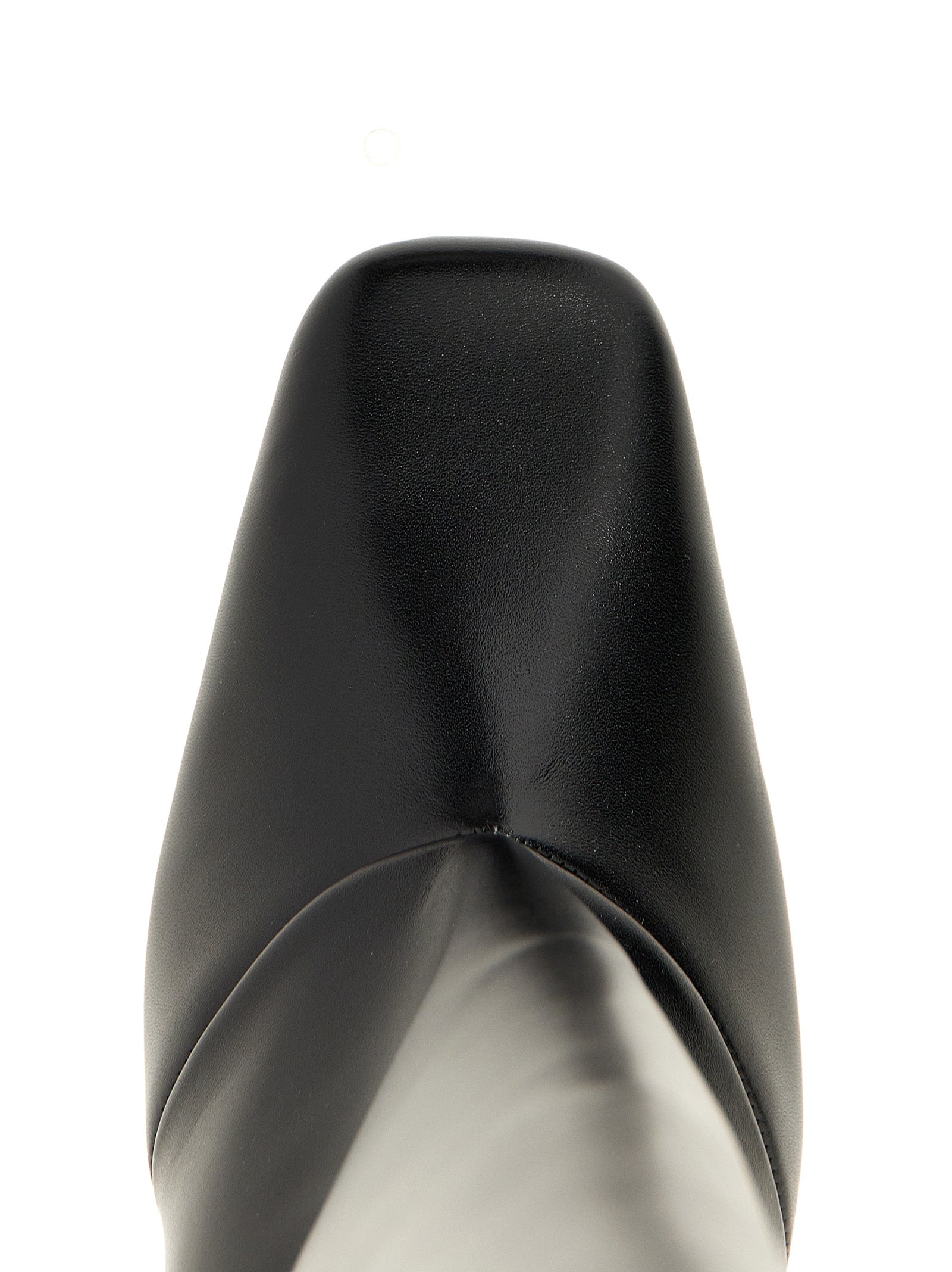 Coperni 100% cow leather boot in black — view 4