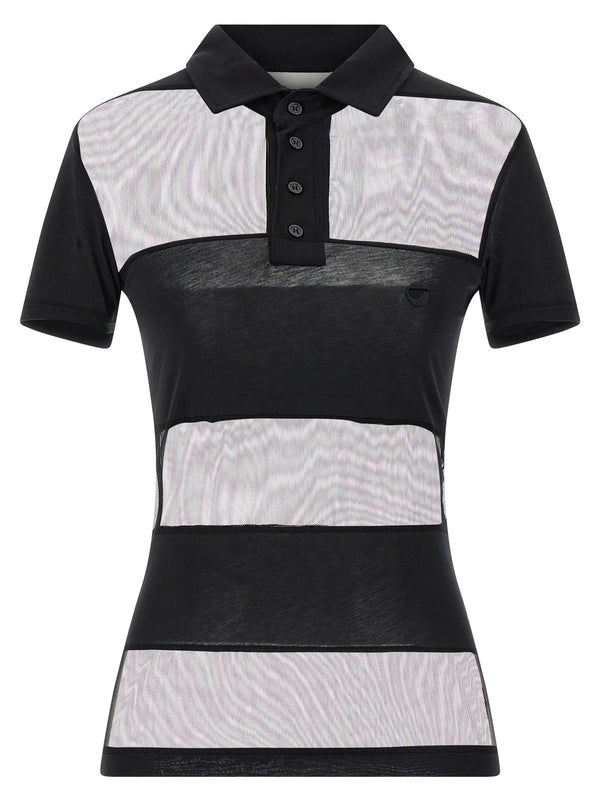 Coperni 50% cotton polo in black
