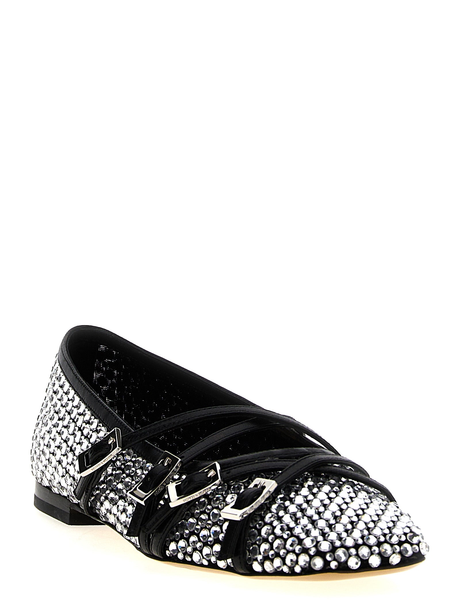 Mach & Mach 100% Polyamide ballet flat in black — view 2