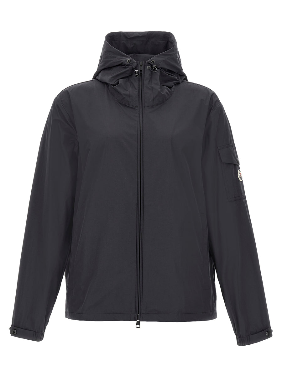Moncler 100% Polyester jacket in black