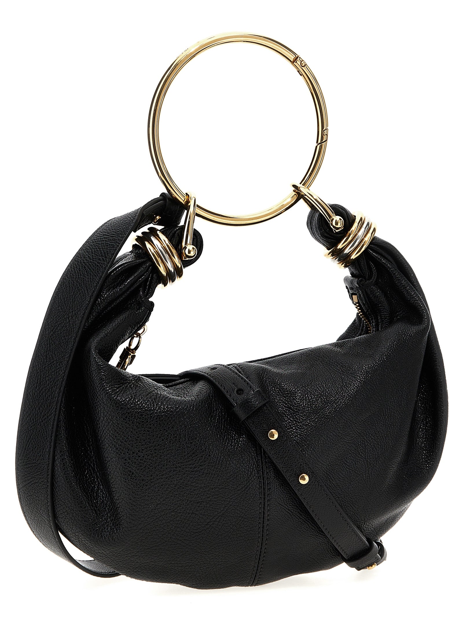 Black Calfskin Handbag Bag