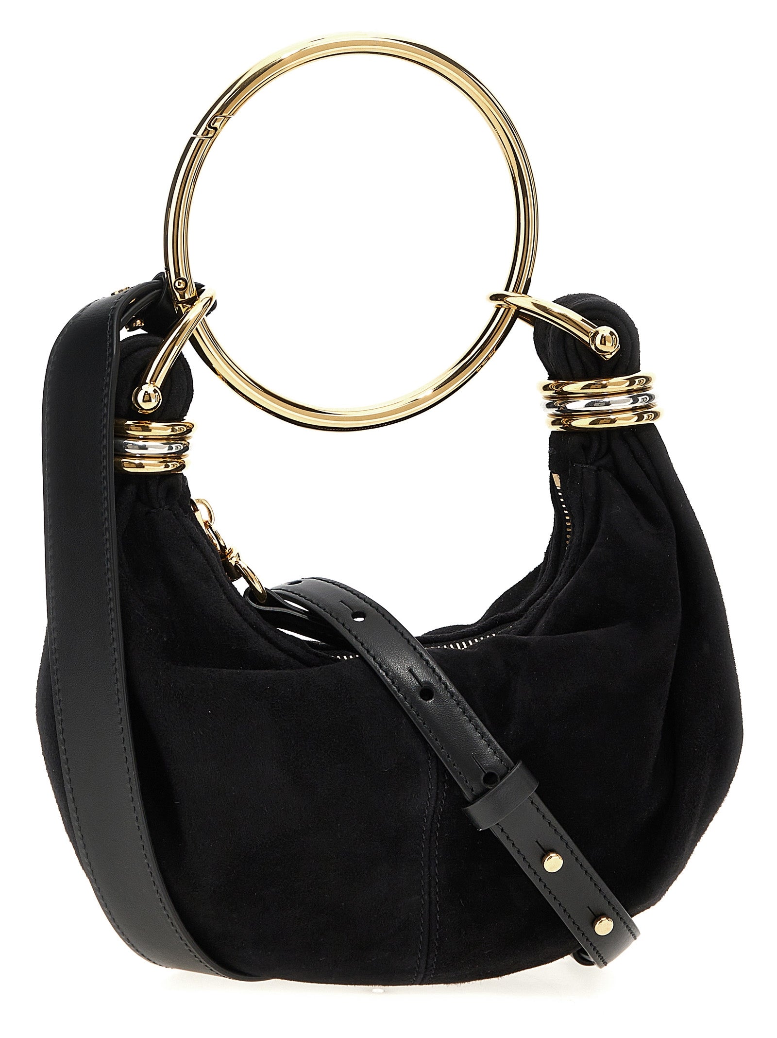 Black Goatskin Handbag Bag