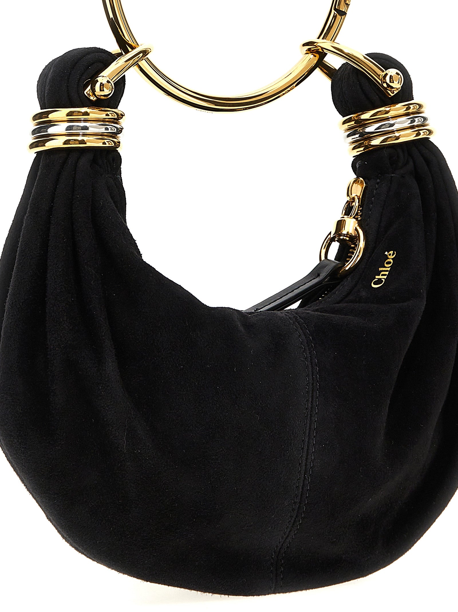 Black Goatskin Handbag Bag