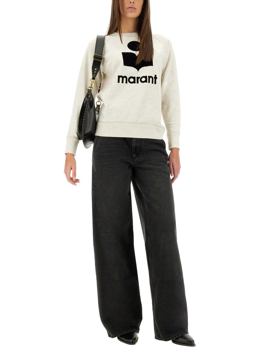 Regular Fit Sweatshirt Powder Cotton Sweatshirts