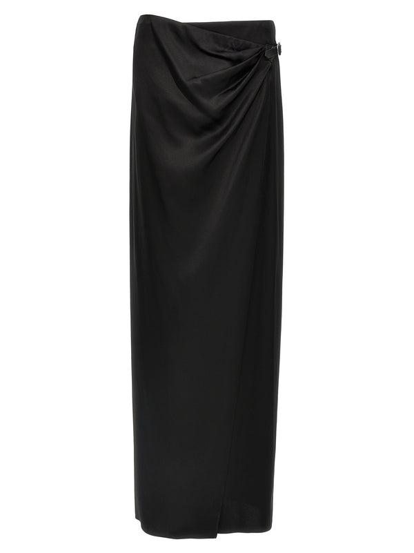 Tom Ford 100% silk skirt in black