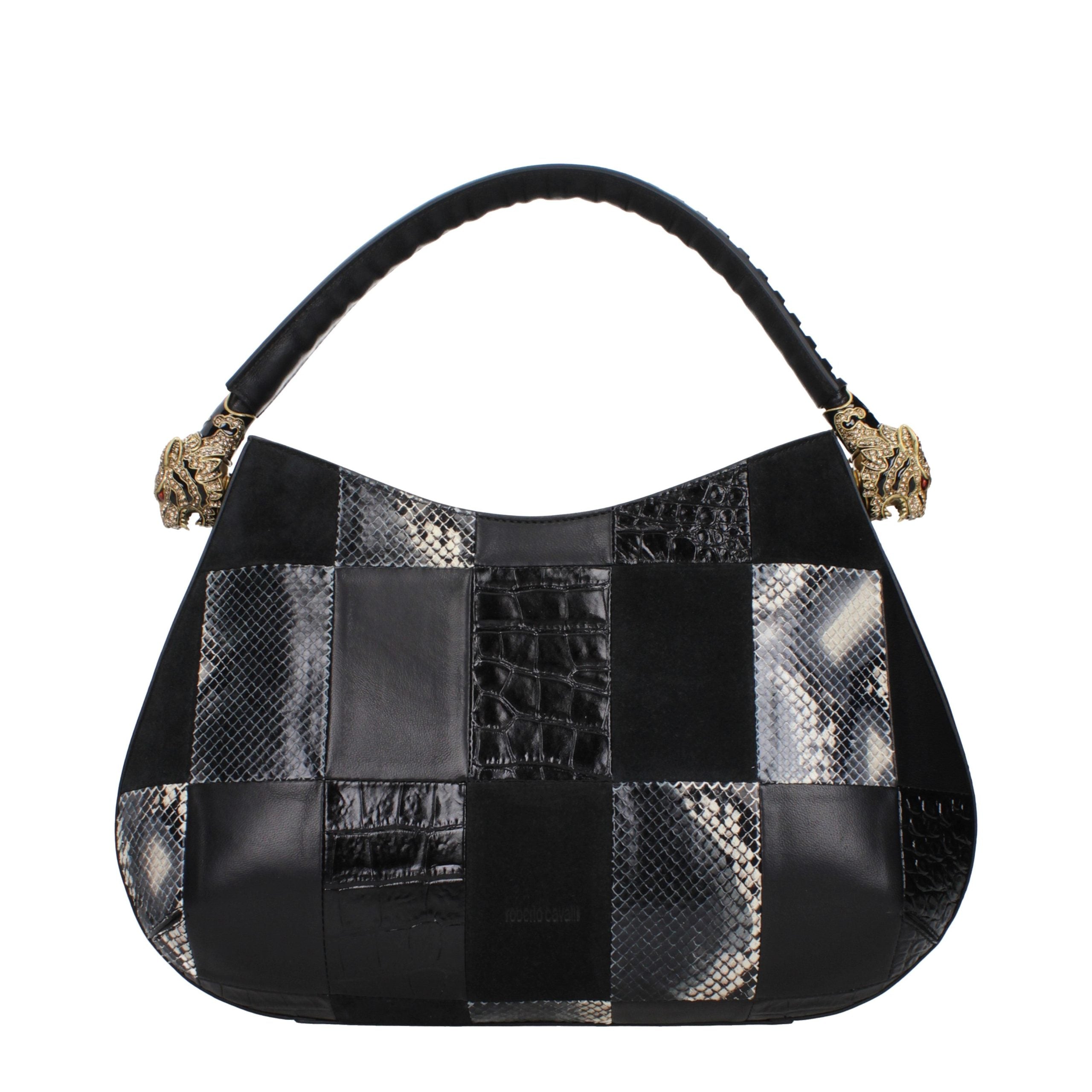 Black Leather Handbag Bag