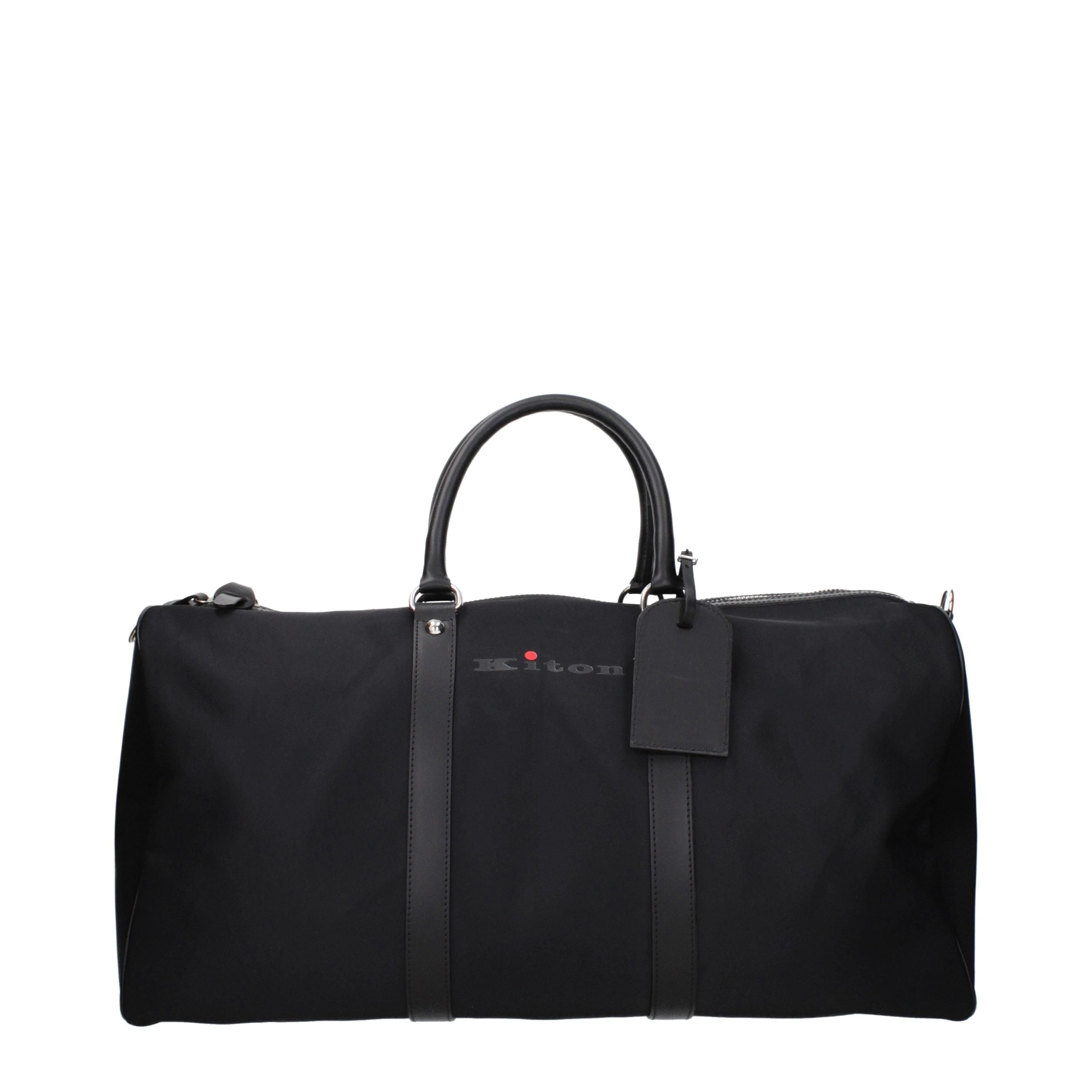 Black Nylon Luggage And Travel Bag