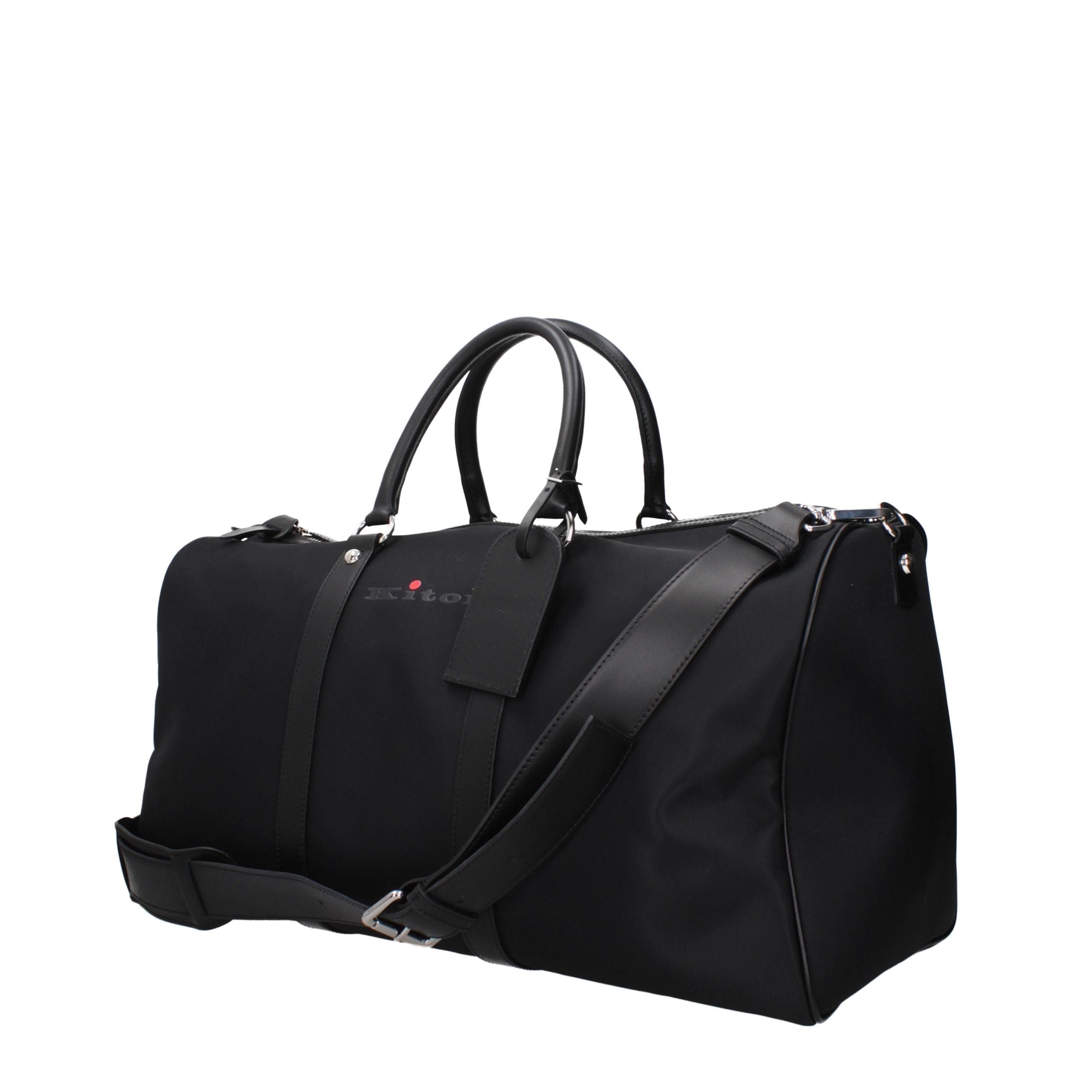Black Nylon Luggage And Travel Bag