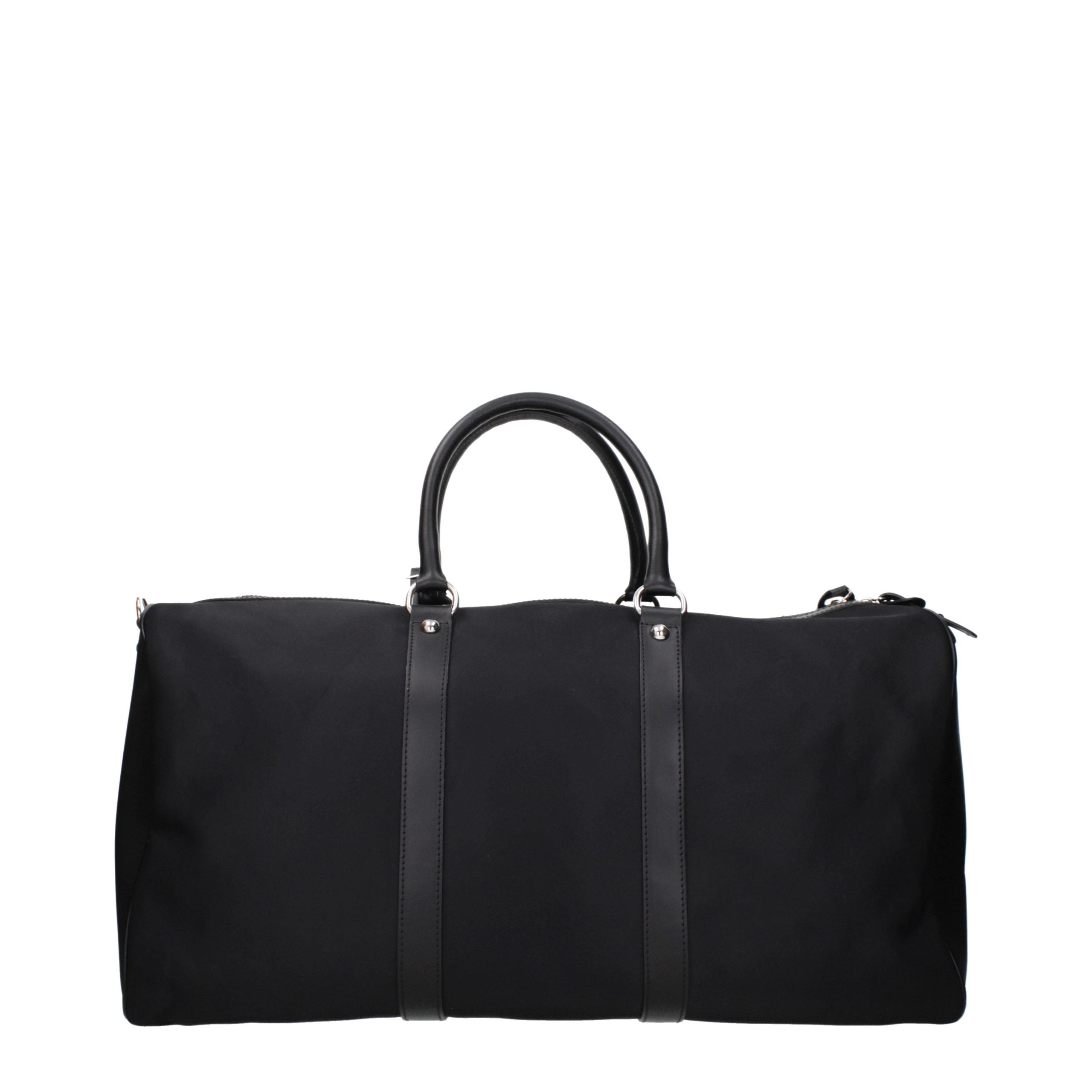 Black Nylon Luggage And Travel Bag