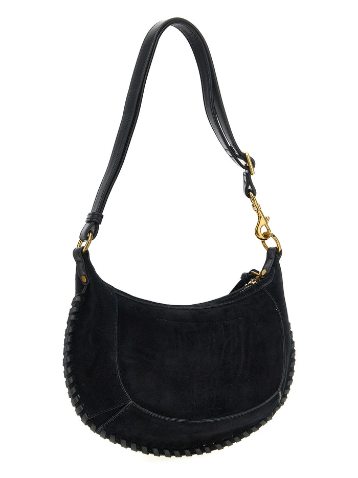 Isabel Marant 100% Calfskin Leather shoulder bag in black — view 2